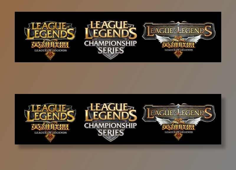 英雄联盟LOGO图片(6901X1906(DPI:300))psd模版下载
