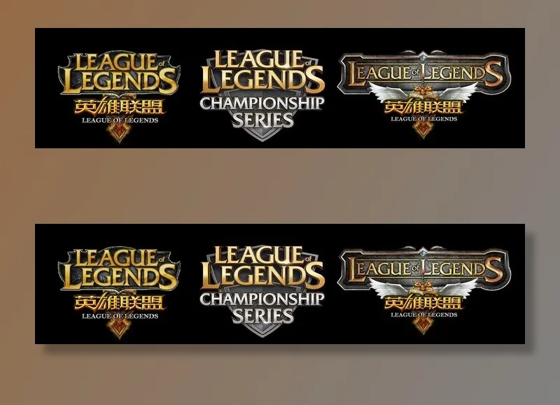 英雄联盟LOGO图片(6901X1906(DPI:300))psd模版下载