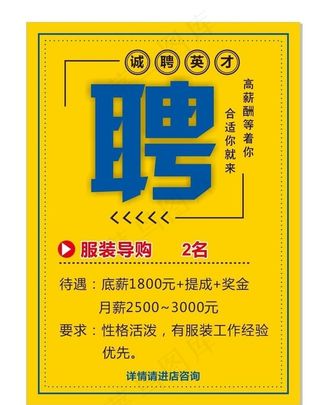招聘海报图片
