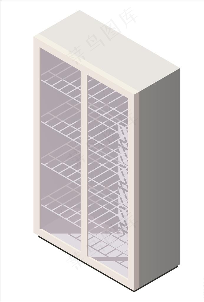 保鲜柜图片cdr矢量模版下载