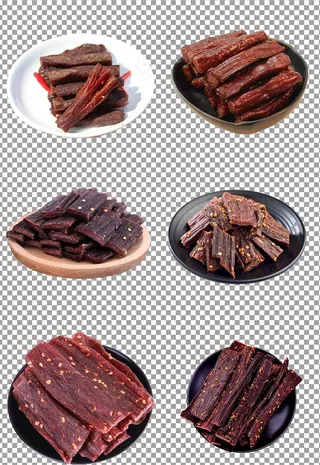 手撕风干牛肉图片