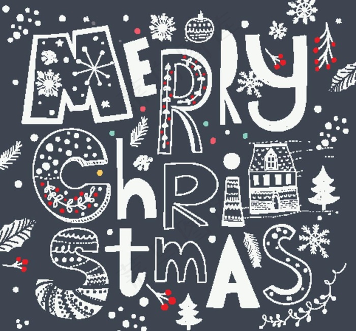 圣诞节创意图案图片