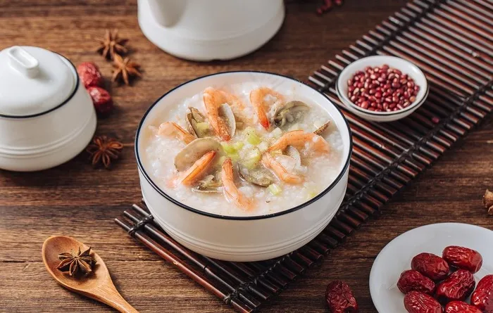 海鲜粥图片