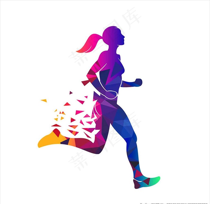 运动剪影图片