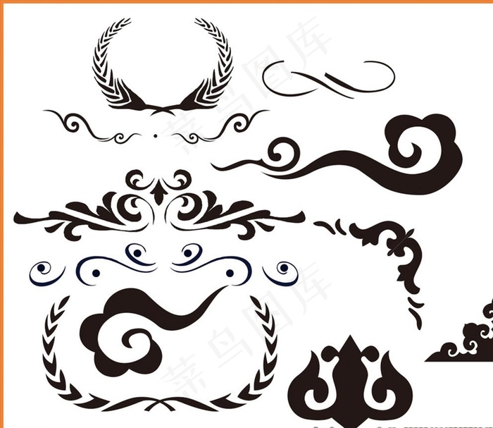 角花 花纹  花边  边框图片