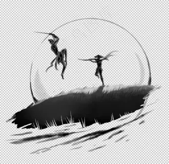 水墨武侠人物图片 水墨武侠人物图片