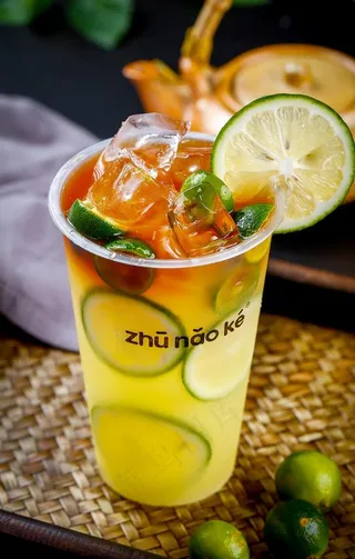 柠檬金桔果茶图片