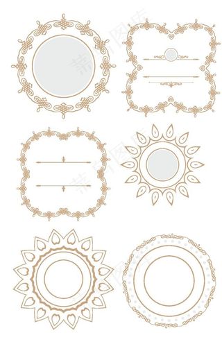 传统花纹边框图片