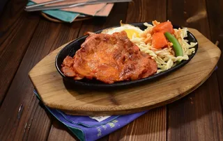 奥尔良鸡排套餐图片