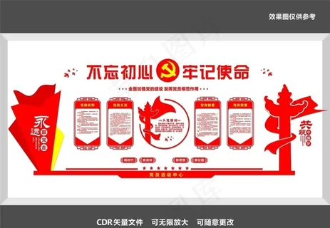 不忘初心牢记使命图片