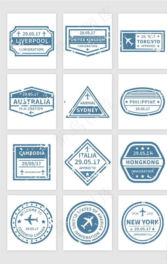 造旧热卖标贴信息框矢量素材图片