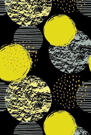 外太空星球夜晚印花图片