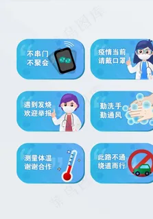 新型冠状病毒预防温馨提示图片