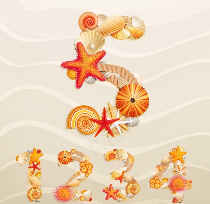 海洋生物数字图片