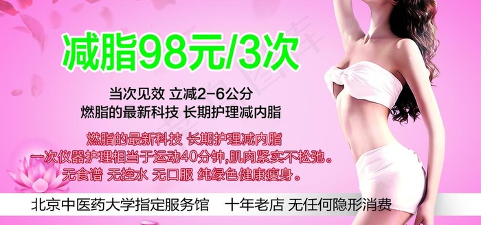 减肥名片图片
