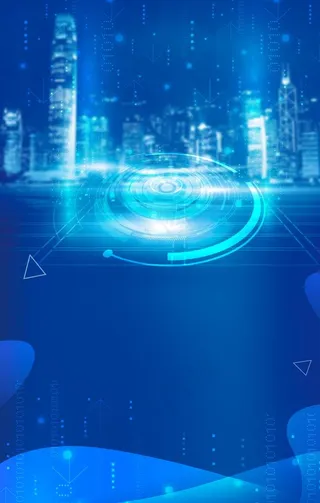 蓝色科技背景图片