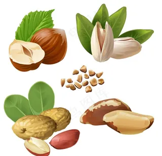 坚果图片