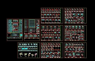 千种门窗大样图图片