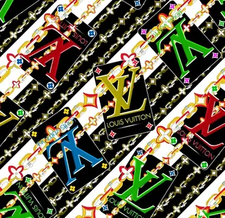 链条 豹纹 设计 大牌 图案图片