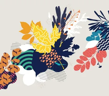 水彩植物绘画图片