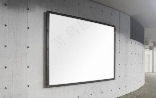 户外广告样机图片