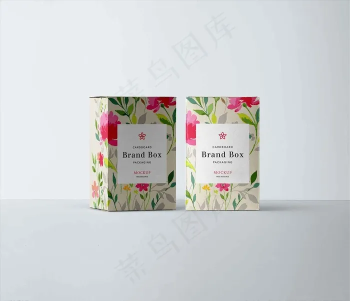 盒子样机图片(6400X5700(DPI:300))psd模版下载