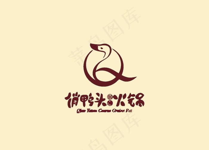 鸭子logo图片ai矢量模版下载