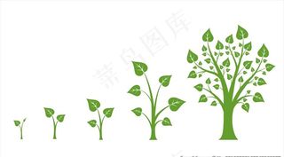 成长历程的树图片
