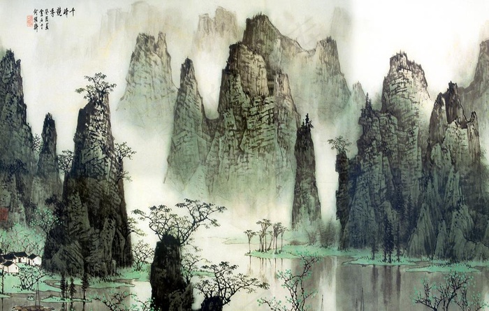 山水画图片
