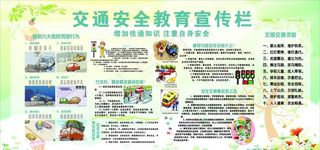 交通安全教育宣传栏图片