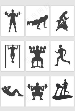 健身海报图片
