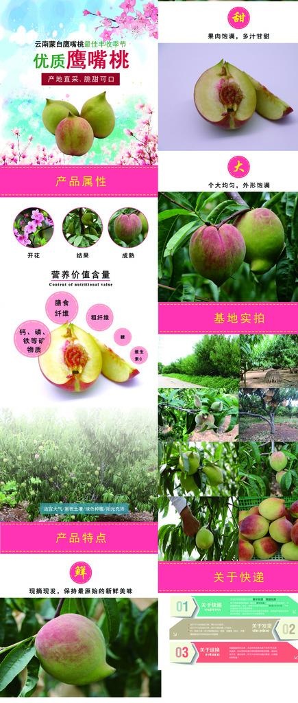 鹰嘴桃淘宝图片