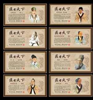 中医展板图片