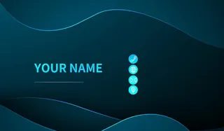 条纹艺术渐变名片简约素材图片