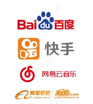 IT互联网LOGO百度网易云图片