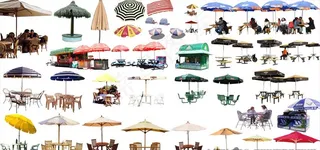 太阳伞 休闲商务伞 免扣素材图片