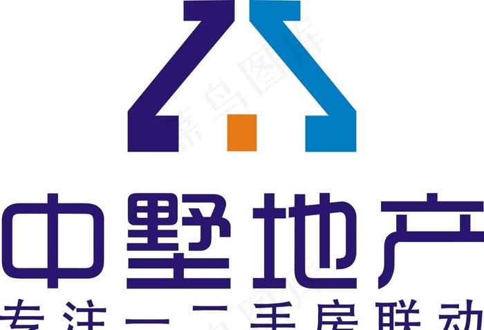 中墅地产logo图片cdr矢量模版下载