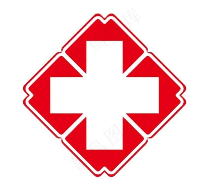 矢量医院十字标图片cdr矢量模版下载