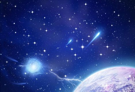 星空 梦幻星空 星空背景图片