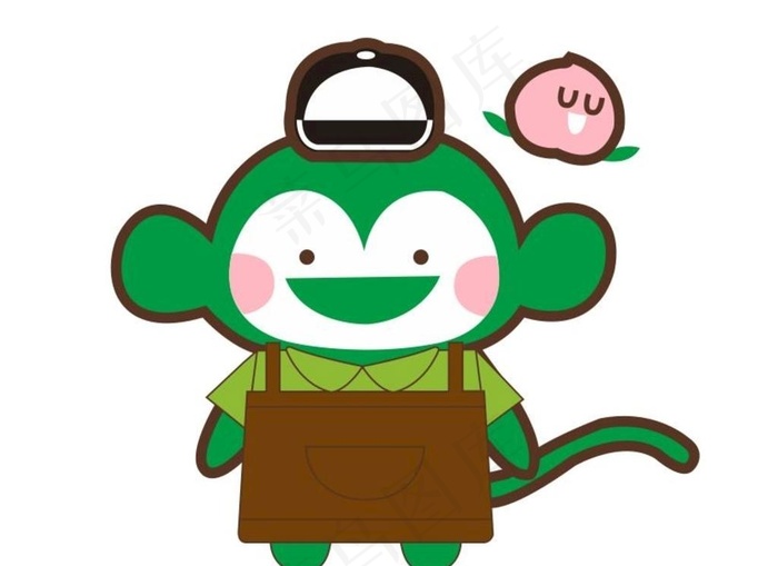 小猴子图片cdr矢量模版下载