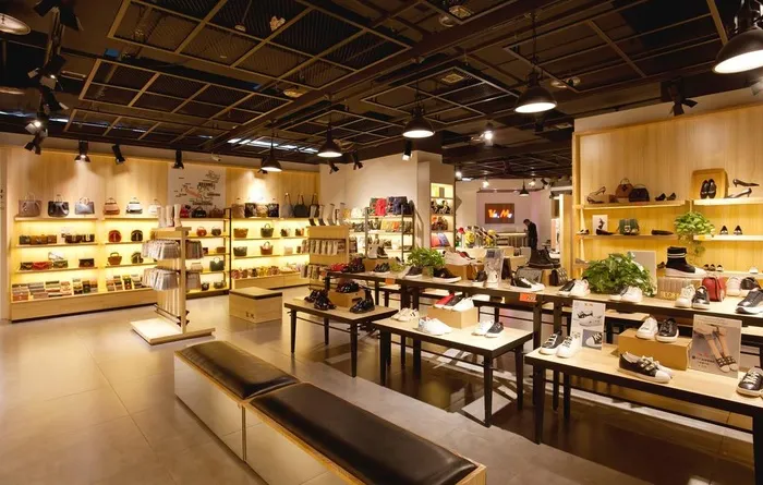 现代化鞋店装修图片