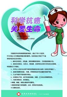科学搞癌 关爱生命图片