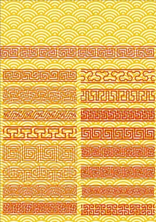 中国风花纹边框 古典边框图片