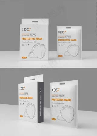 KN95口罩包装图片