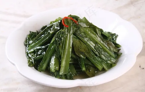 蒜蓉油麦菜图片 蒜蓉油麦菜图片