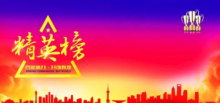 城市剪影图片(7087X3543(DPI:300))psd模版下载