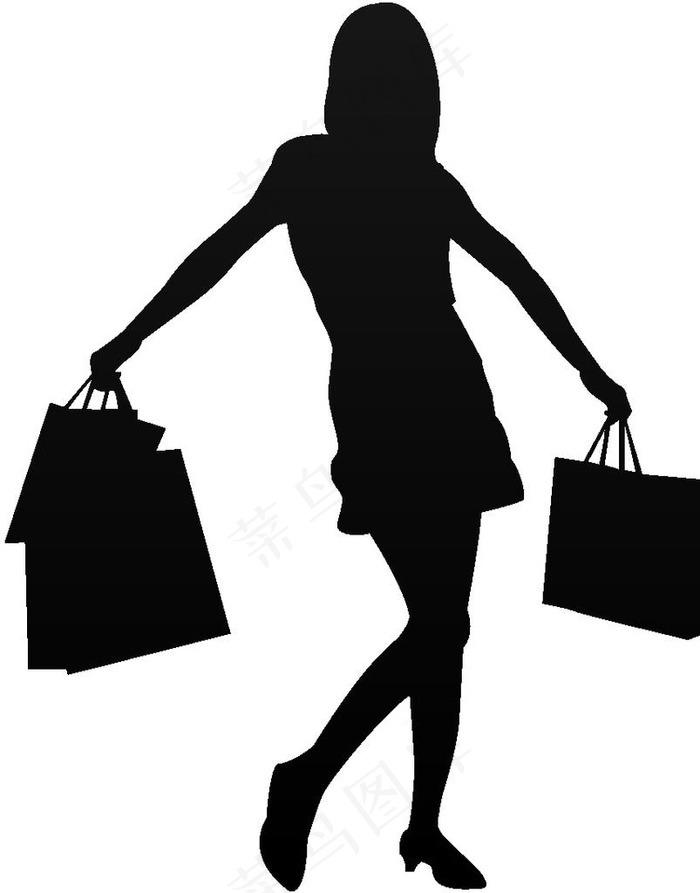 时尚购物女人图片