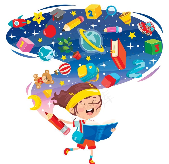 儿童阅读图片