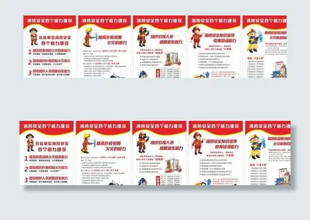 社会单位消防安全制度-四个能力图片