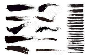 矢量笔触图片
